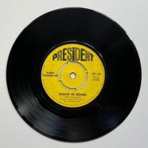 Lovers Magic Music-Albert Washington-Doggin' Me Around / A Woman Is A Funny Thing