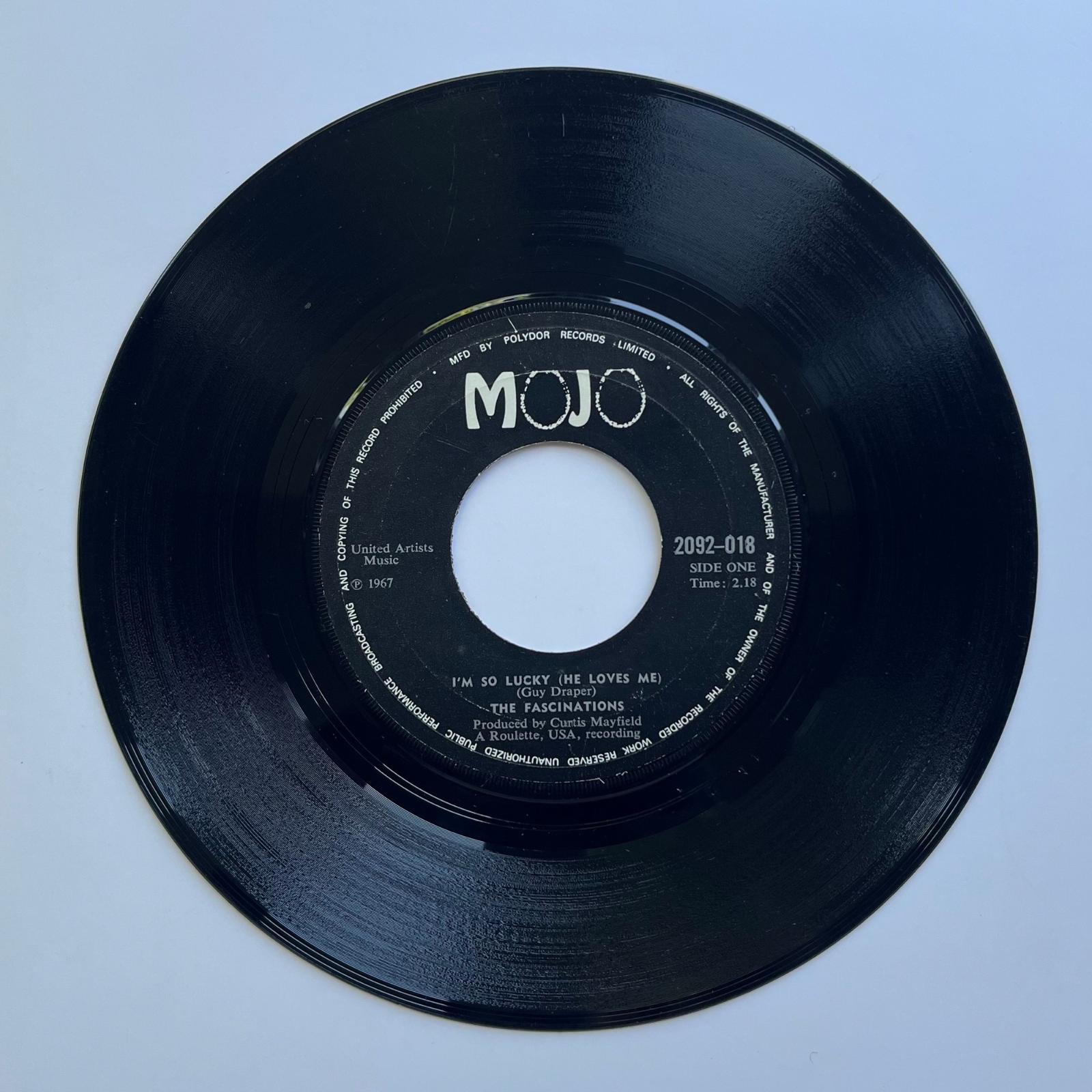 Lovers Magic Music-Lovers Magic Records-The Fascinations-I'm So Lucky (He Loves Me)/Say It Isn't So