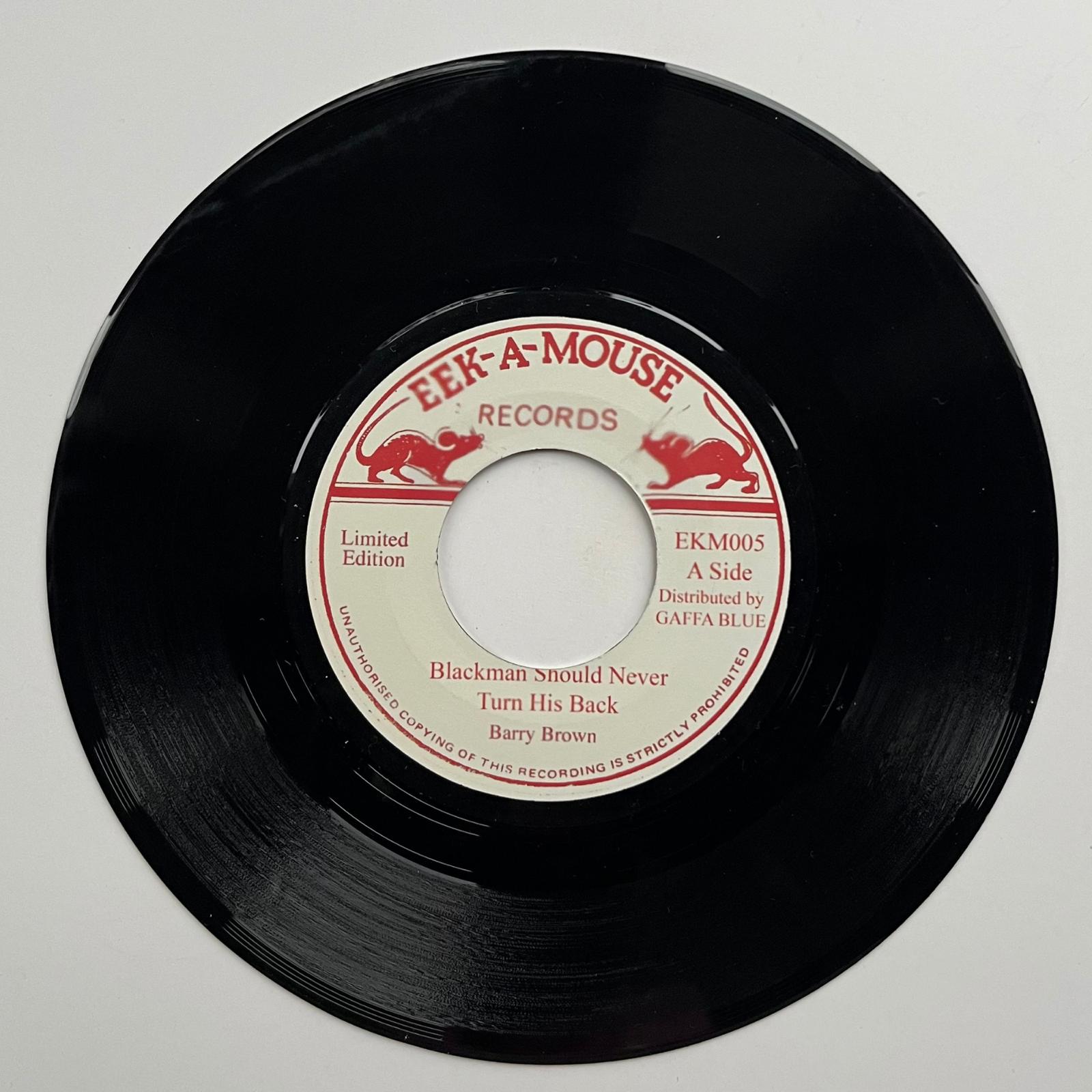 Lovers Magic Music-Lovers Magic Records- Barry Brown-Blackman Should Never Turn His Back