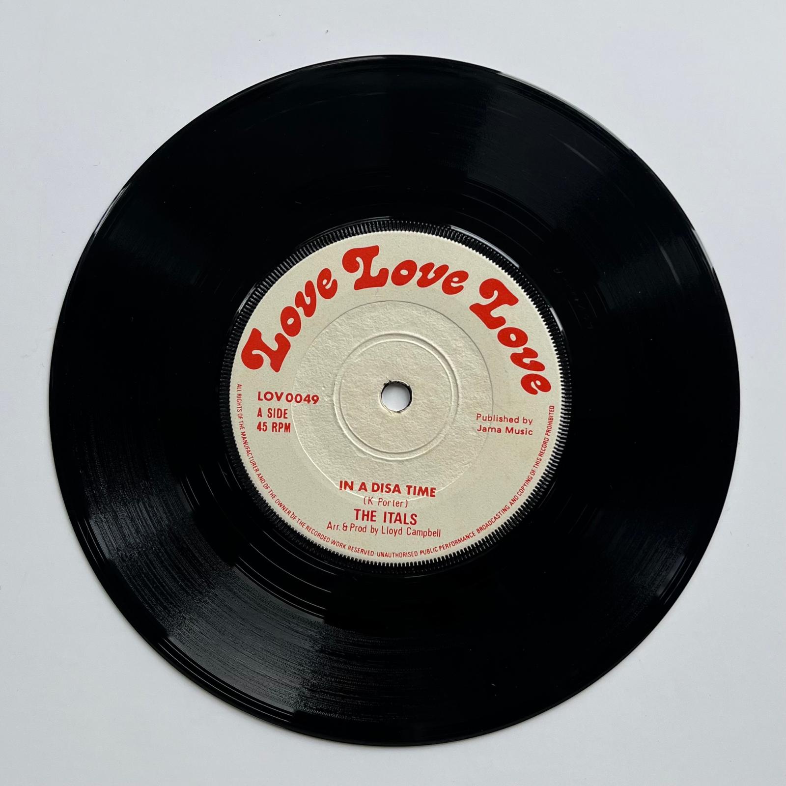 Lovers Magic Music-Lovers Magic Records-The Itals-Trinity-In A Disa Time/Ready Done